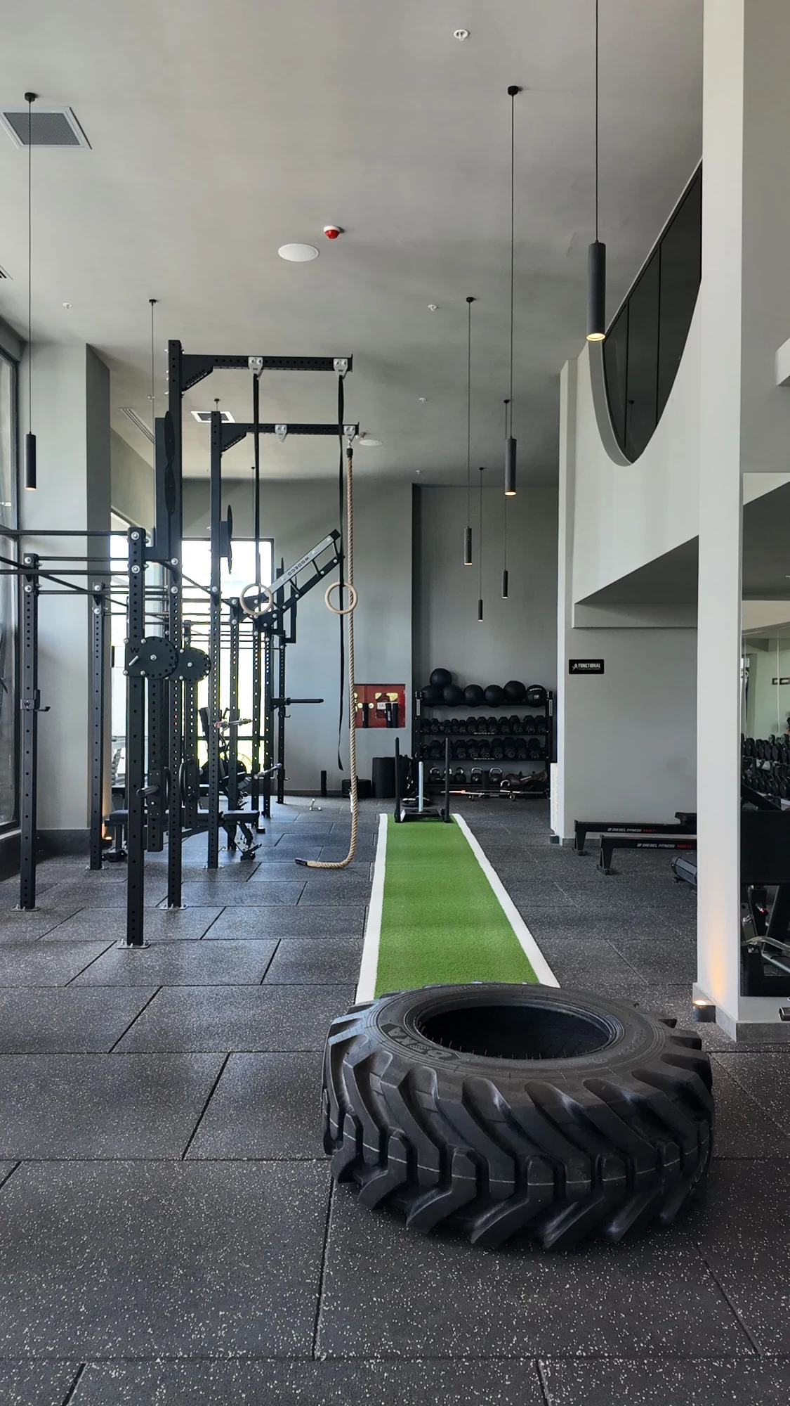 Profesionálny fitness priestor